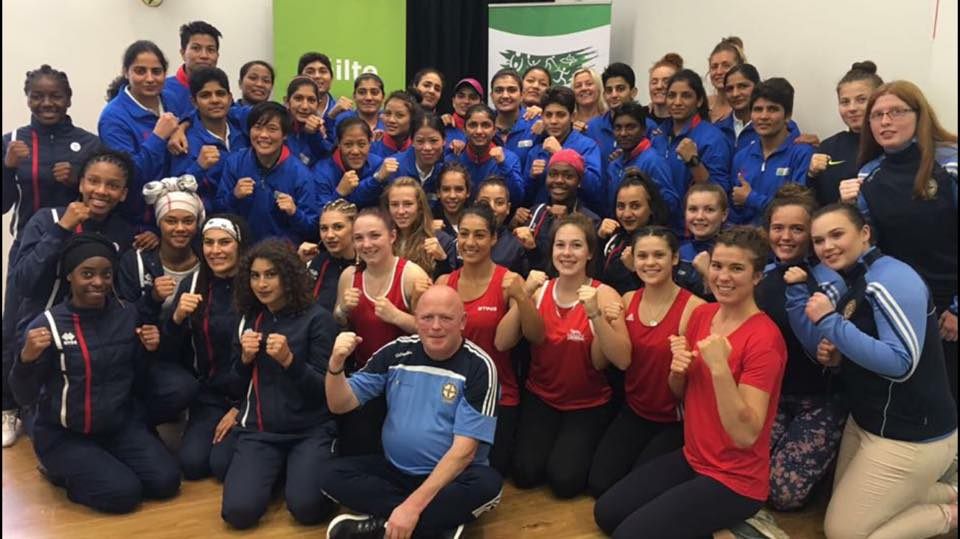 National teams from many countries gathered at the Edenderry All Female International Sparring Camp