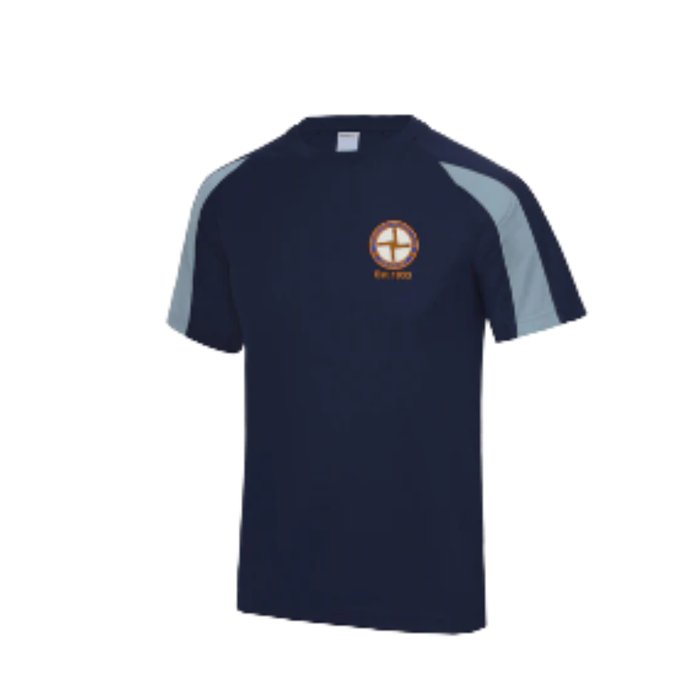 St Brigid's Contrast Tech Tee